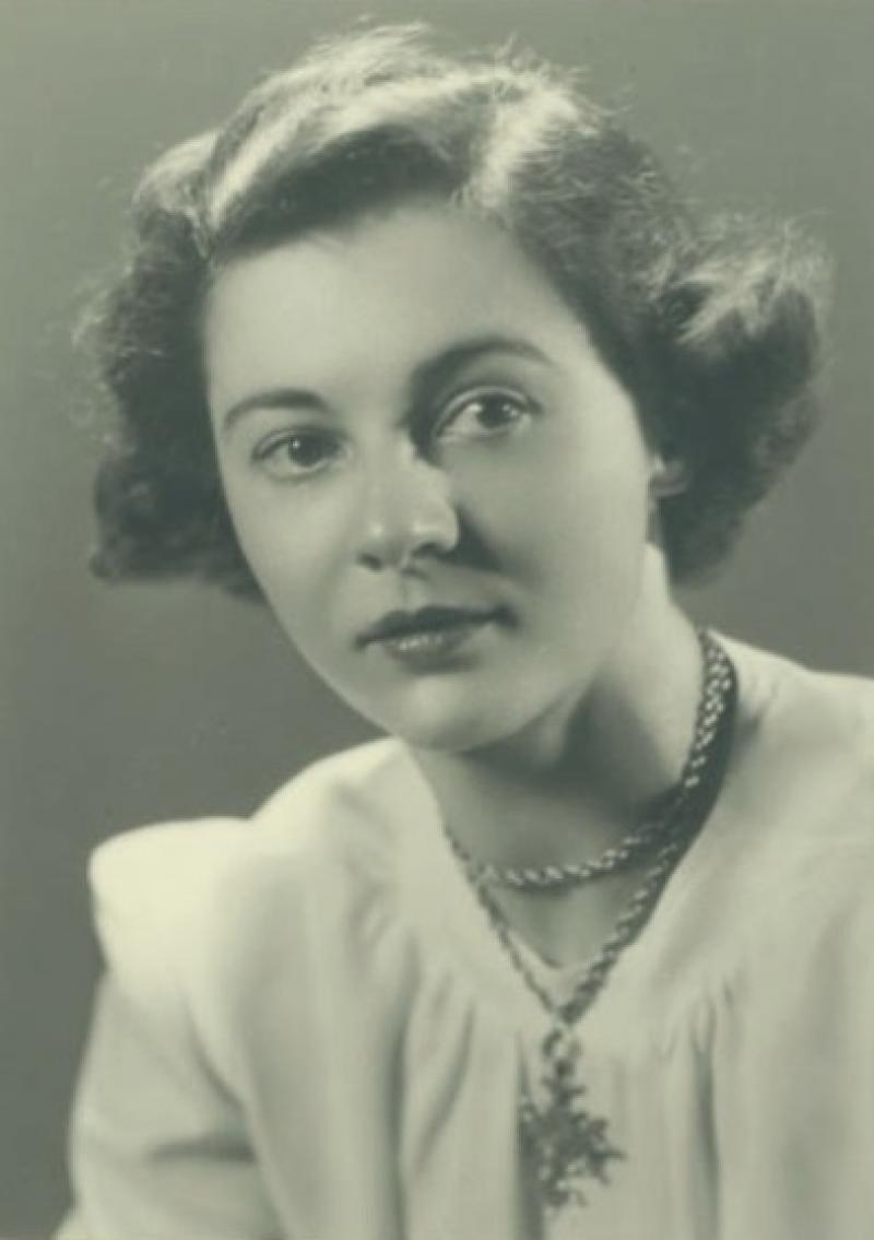 Helen P Alkire circa 1951