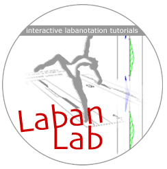 Laban Lab logo. Laban Lab logo.