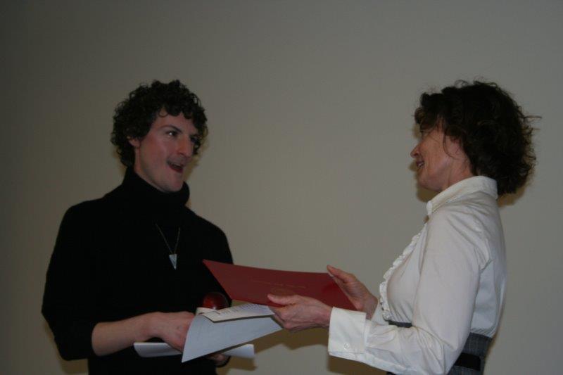 Michael J. Morris and Associate Dean Kathleen Wallace Photo of Morris and Wallace