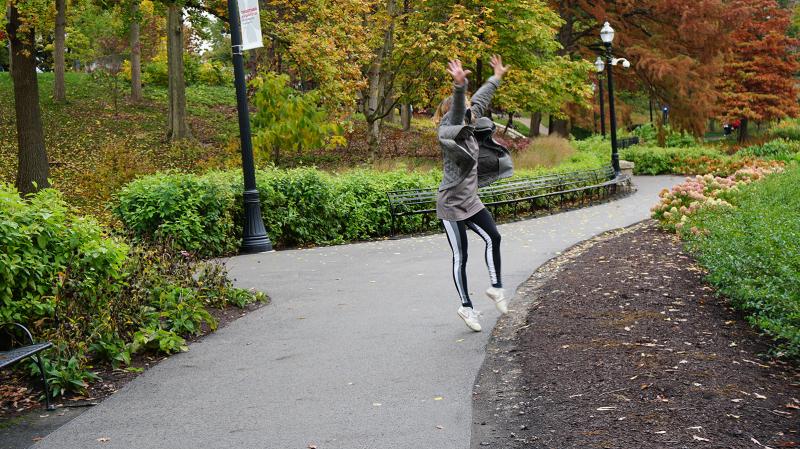 Emily Craver dancing