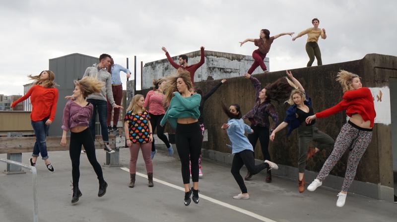 Photo of OSU Dance Denmark students