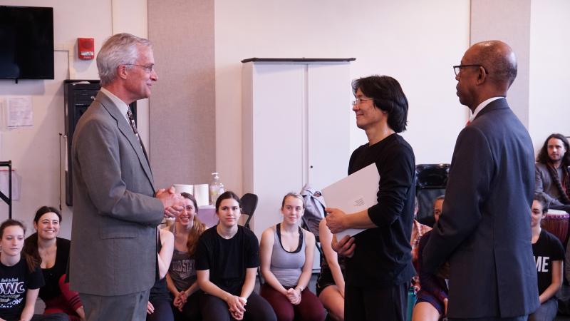 Hadley and Taketa Award, photo by Chris Summers