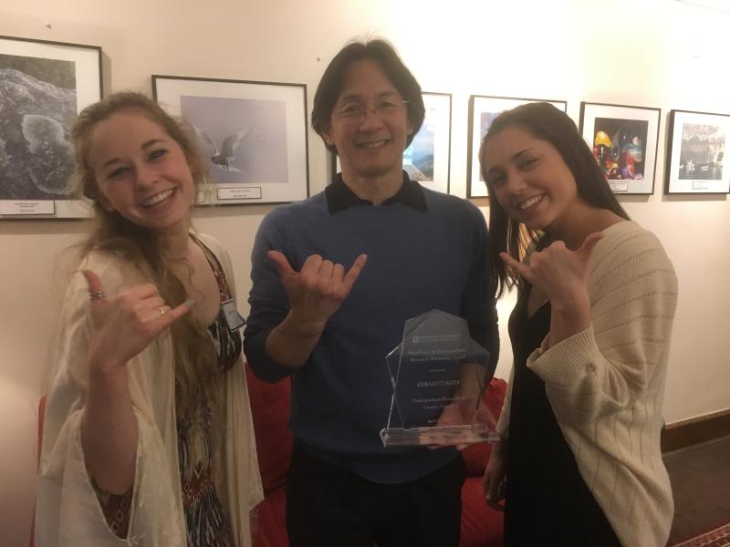 Taketa Excellence in Undergraduate Research Mentoring Award
