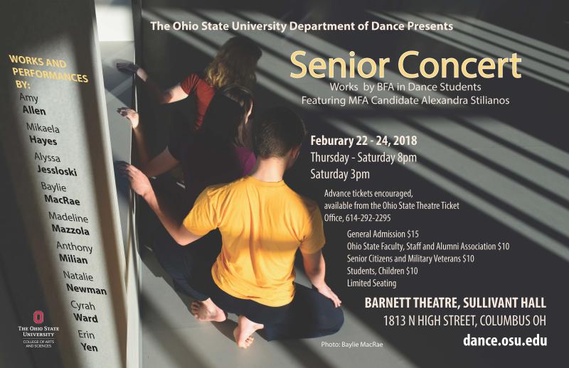 Senior Concert 2018, photo by Baylie MacRae