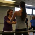 Diane Smagatz-Rawlinson teaches dance to high school students.