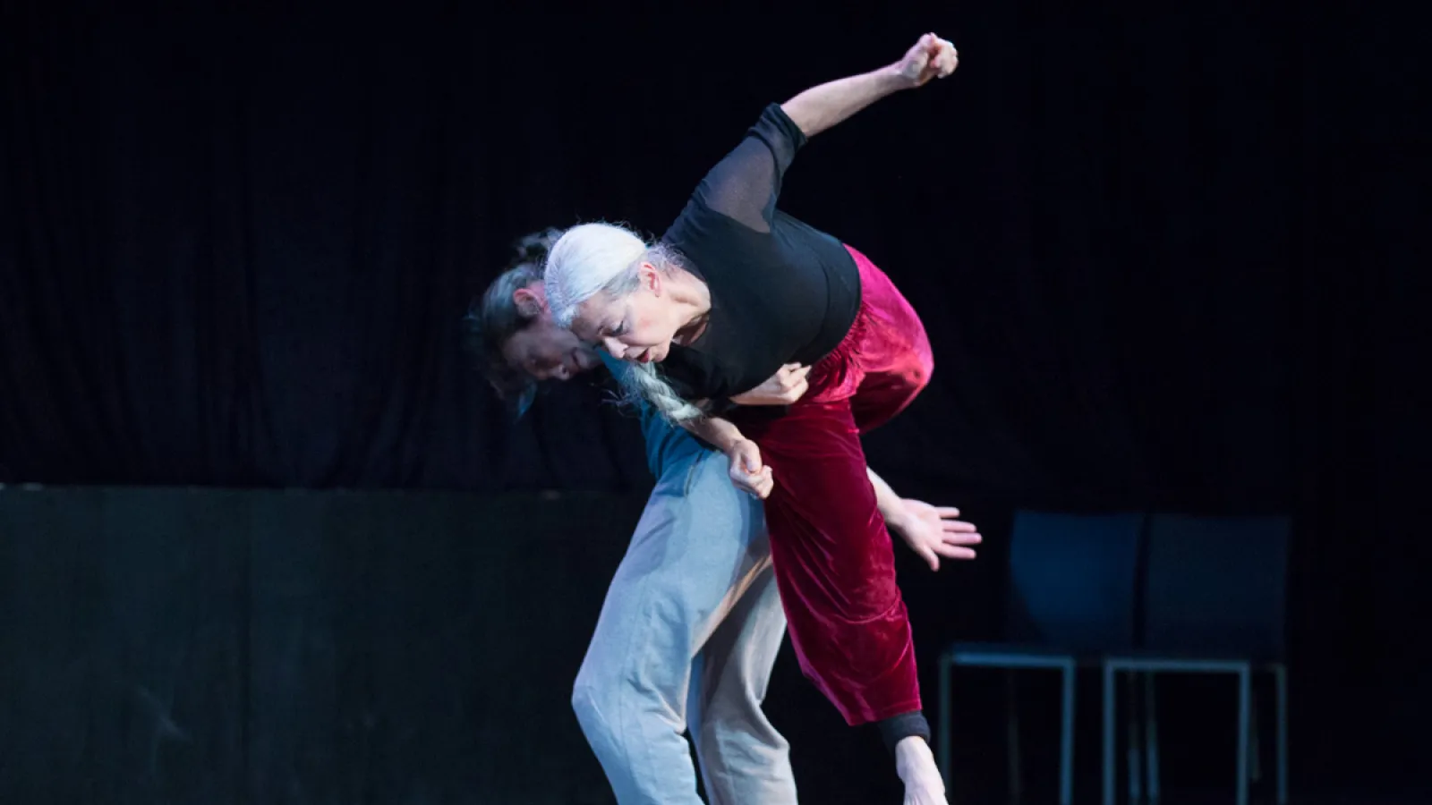 Dancers Nancy Stark Smith and Yeong Wen Lee, Photo by Ku and Dancers
