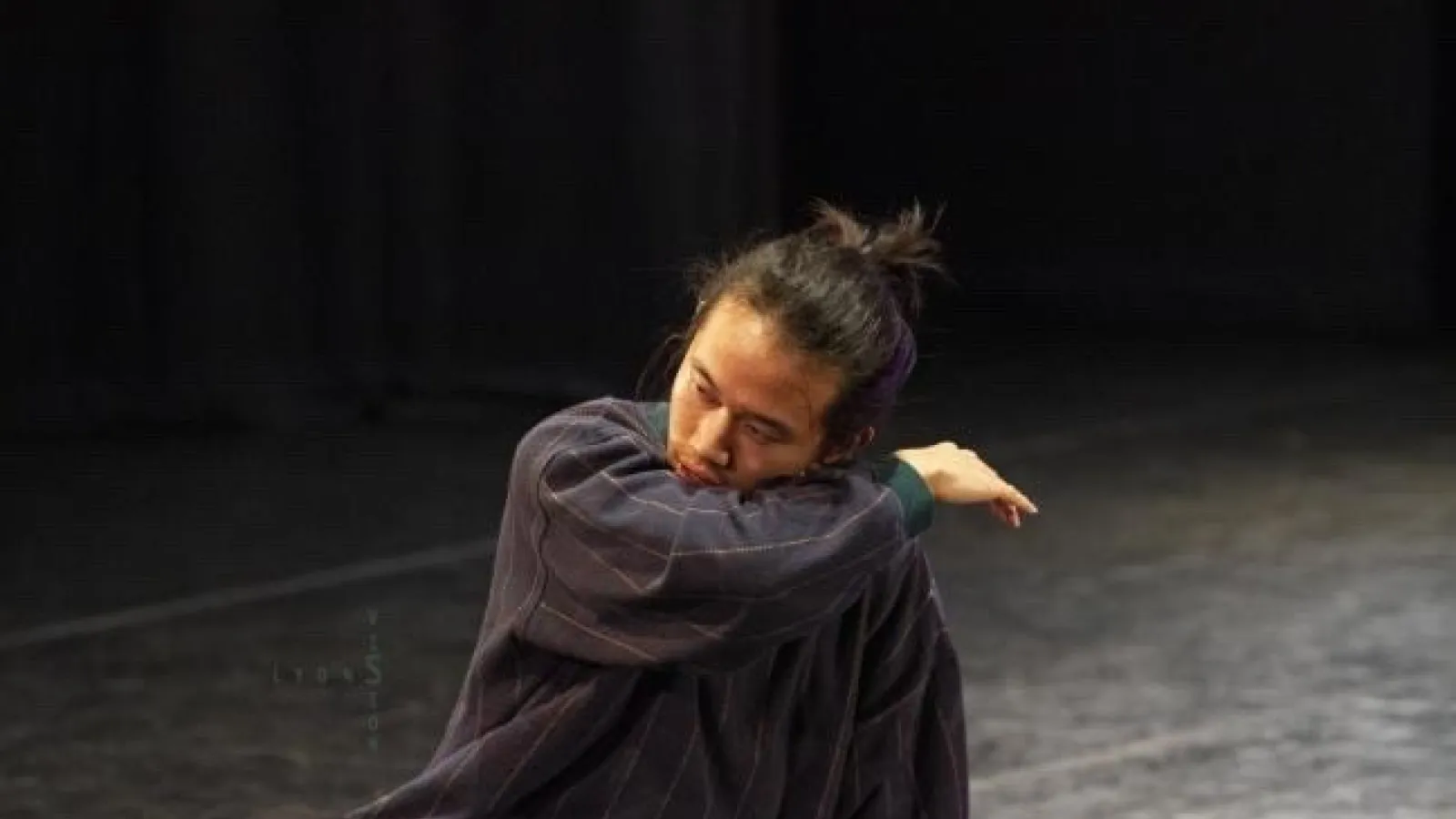 Dancer performing