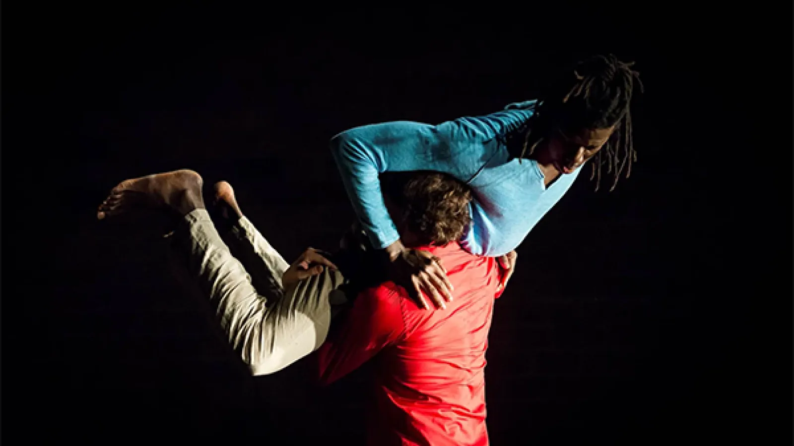 Momar K. Ndiaye, shown here being lifted. (Katja Illner)