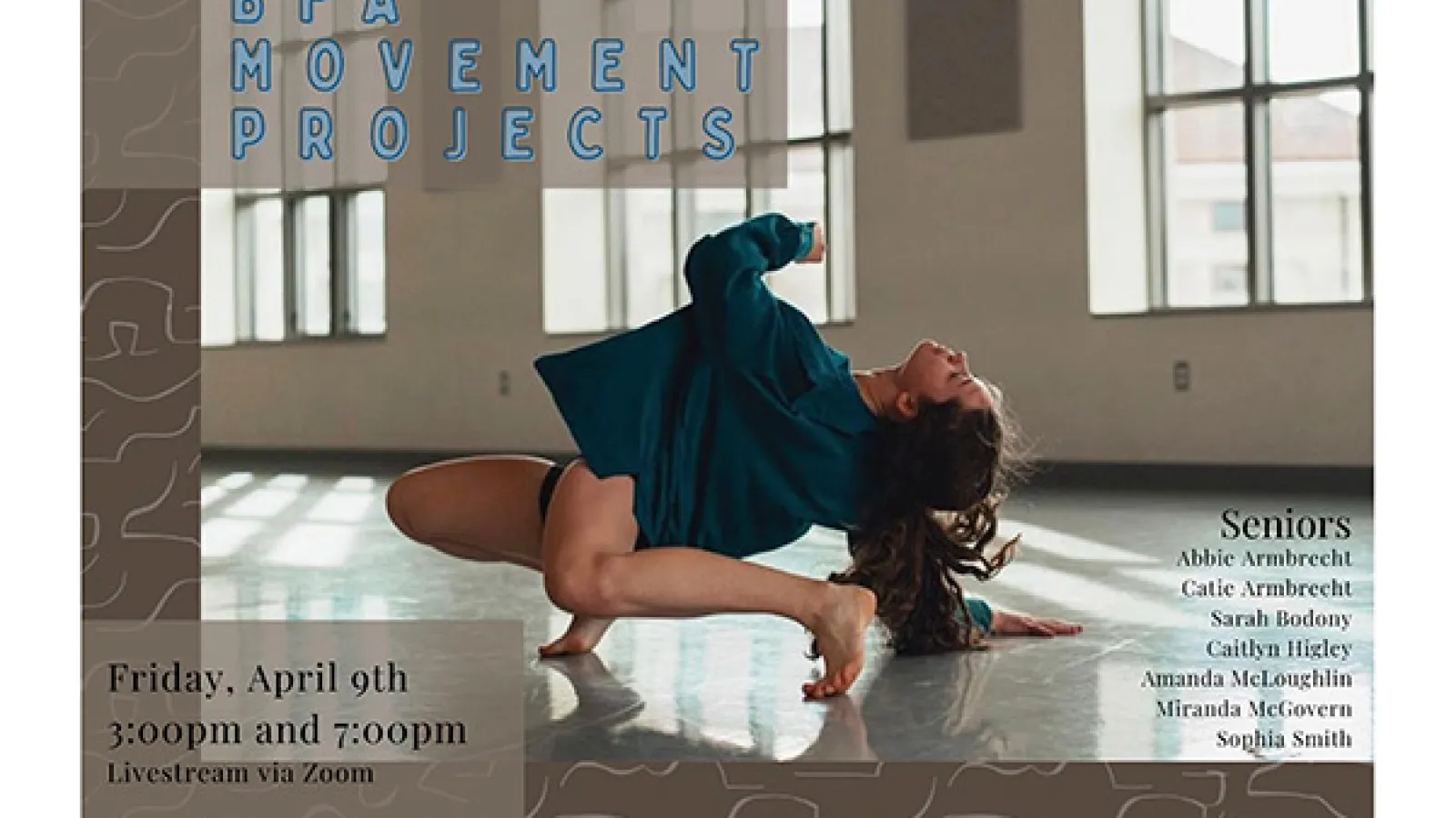 BFA Movement Projects Dancer