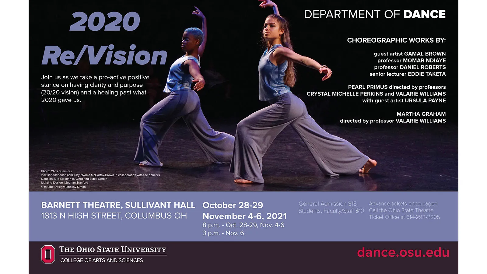 2 dancers performing on stage
