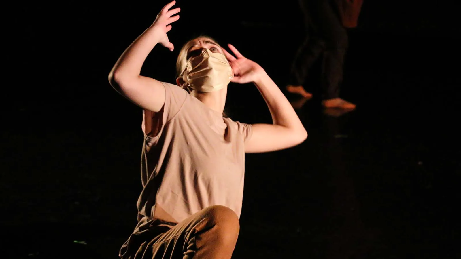 Dancer in theatre