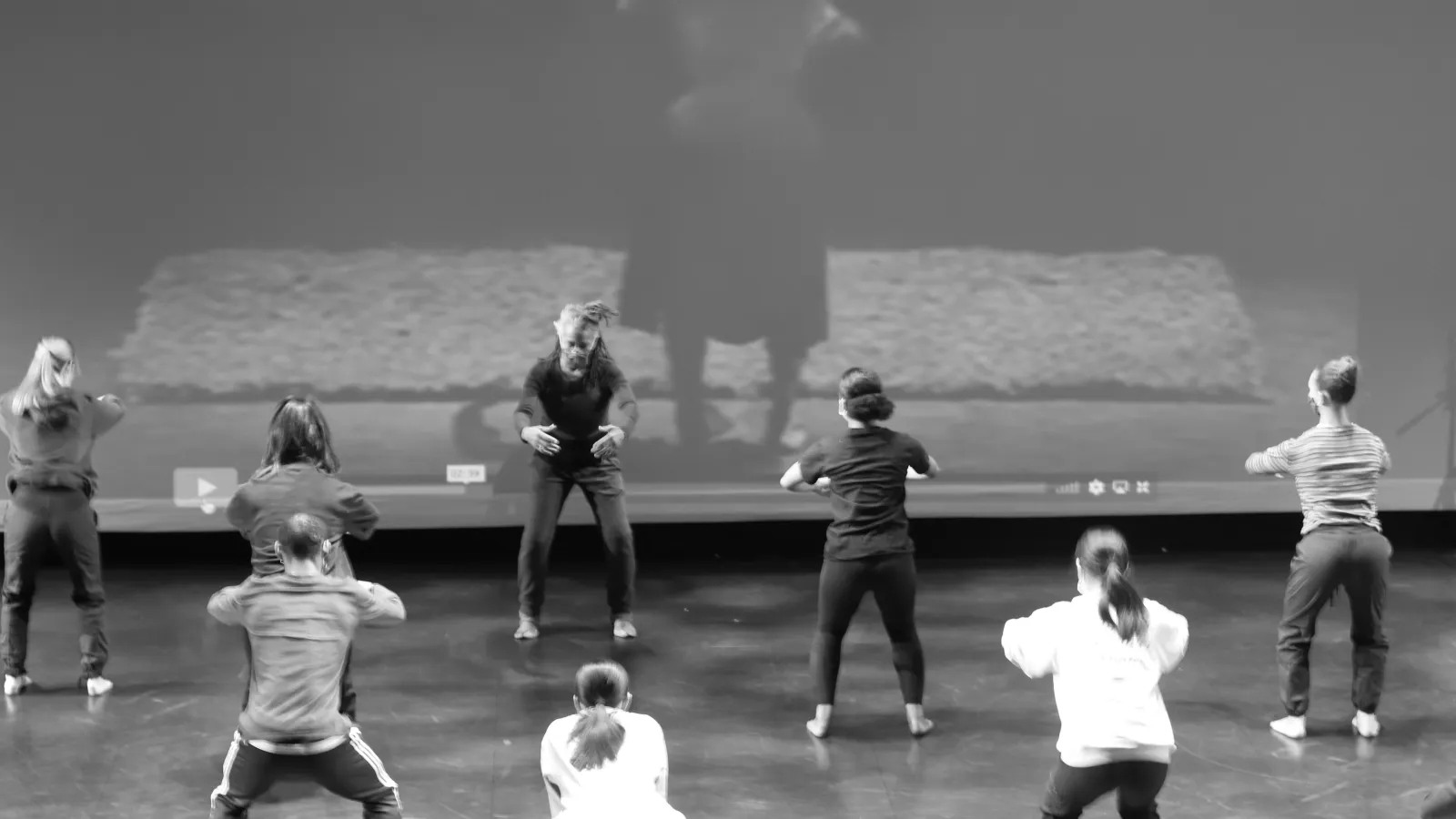 Bebe Miller rehearsal