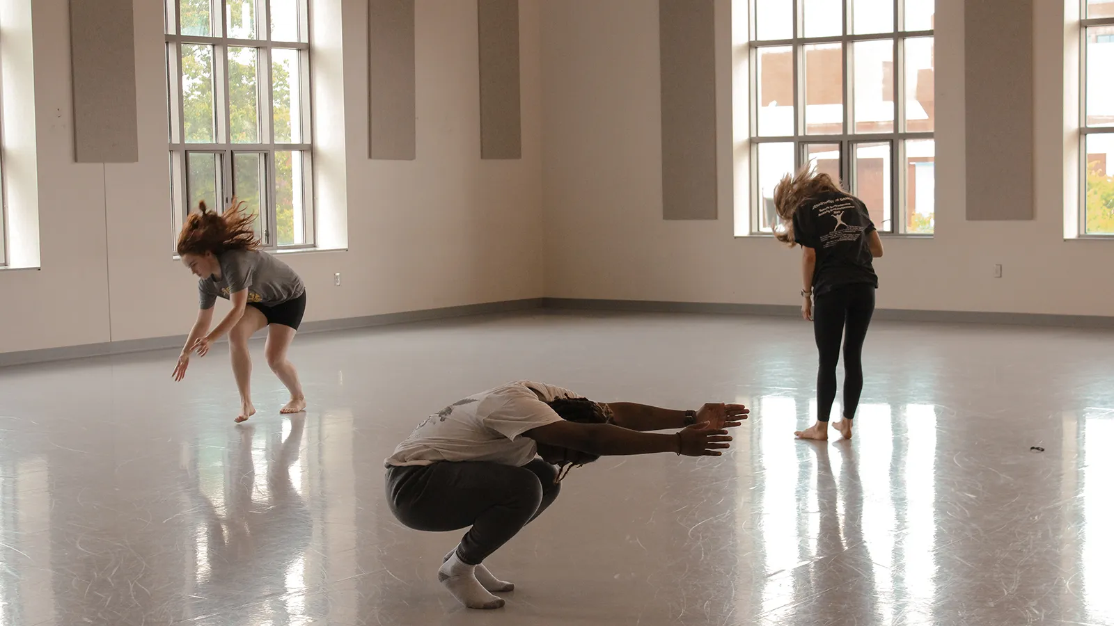 Dancers in a studio