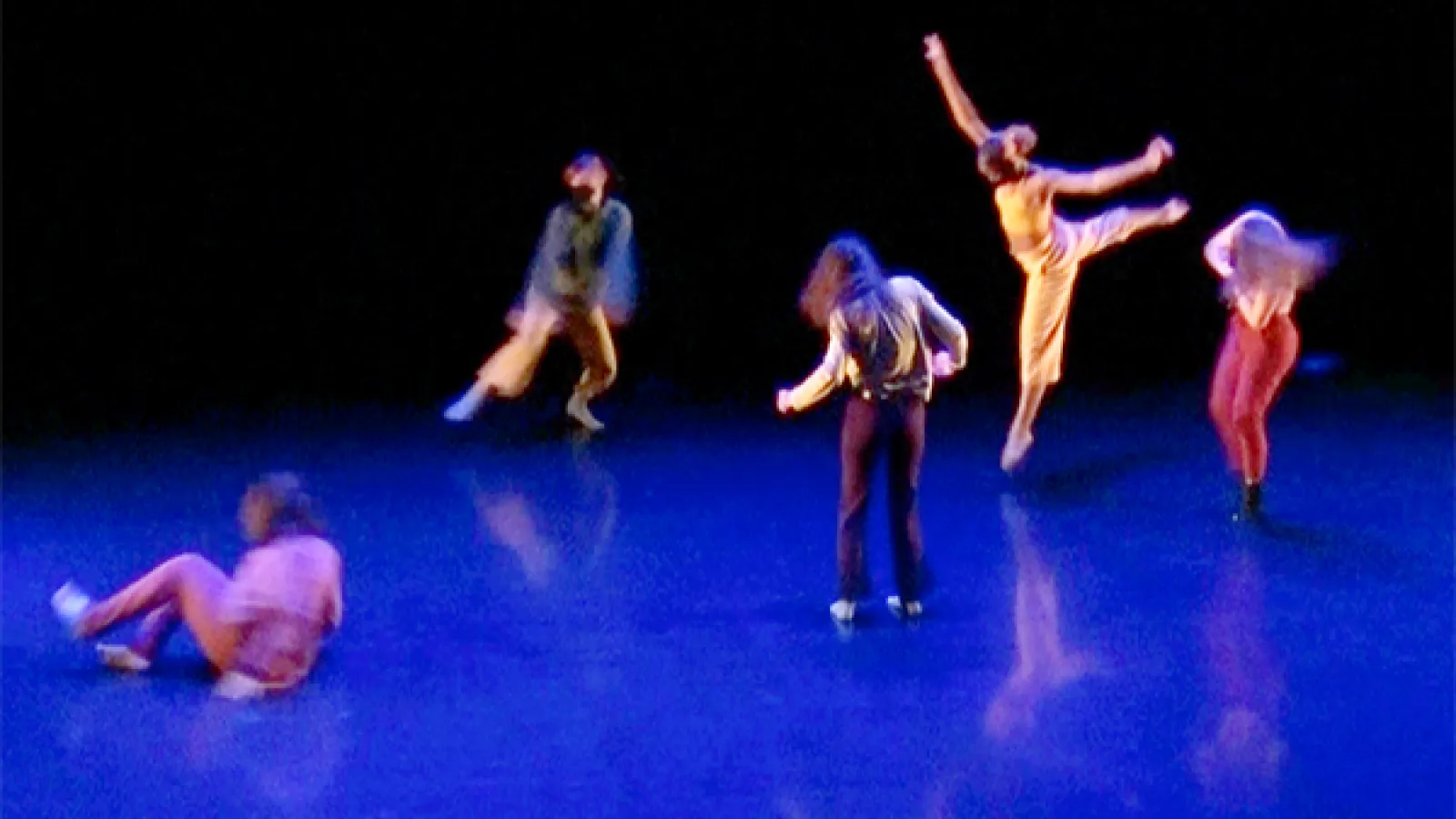 Dancers performing on a stage
