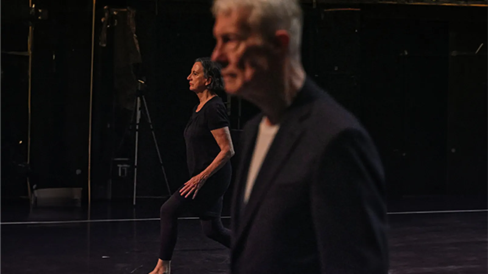 Dancers performing on a stage