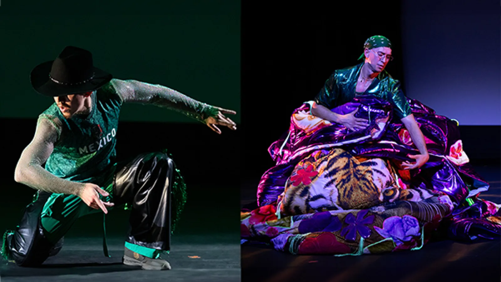 Dancers performing on a stage