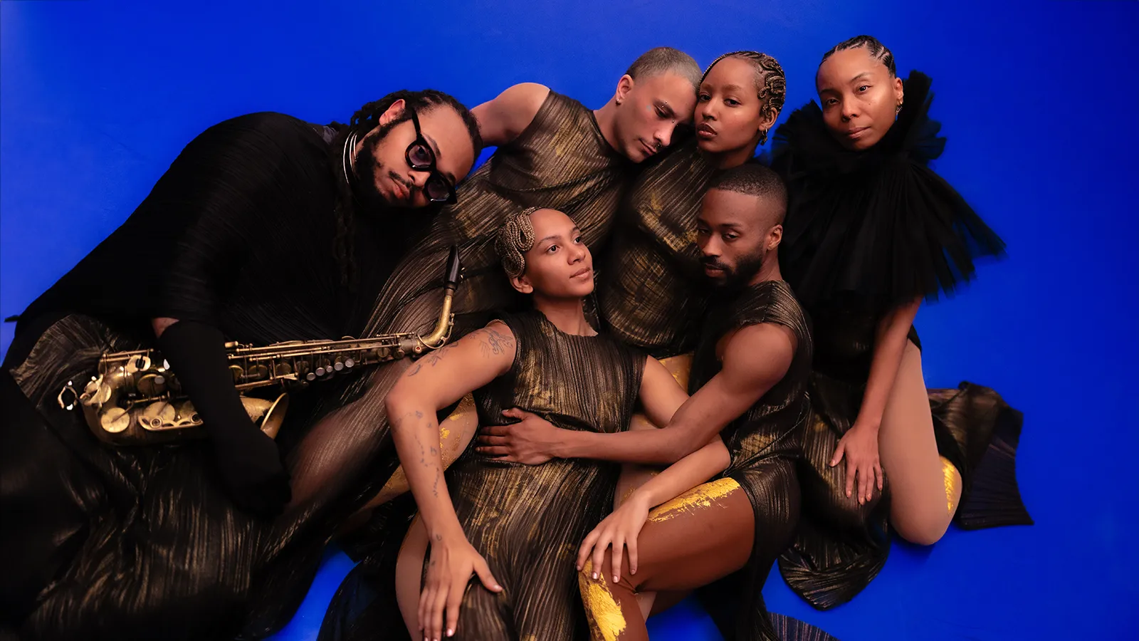 Dancers performing on a stage