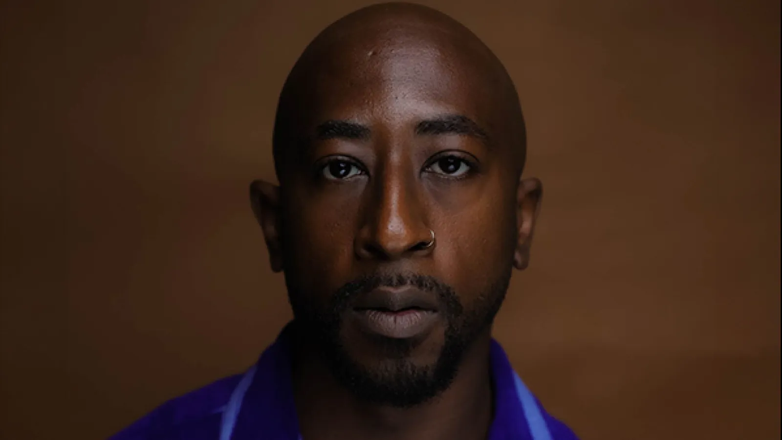 a person with bald head