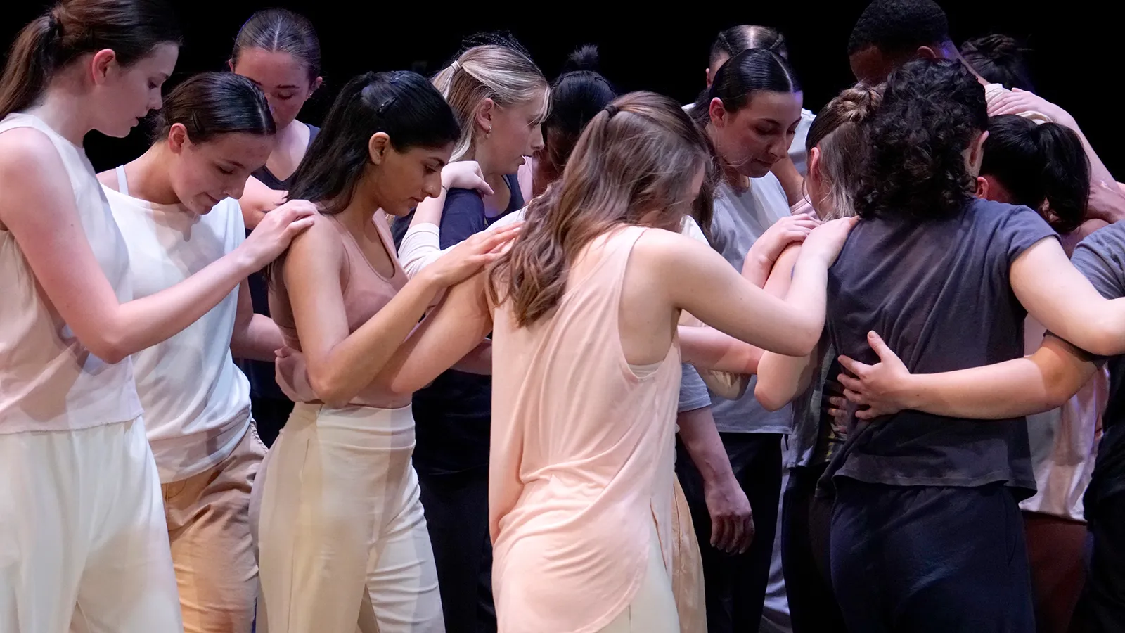 Dancers performing on a stage