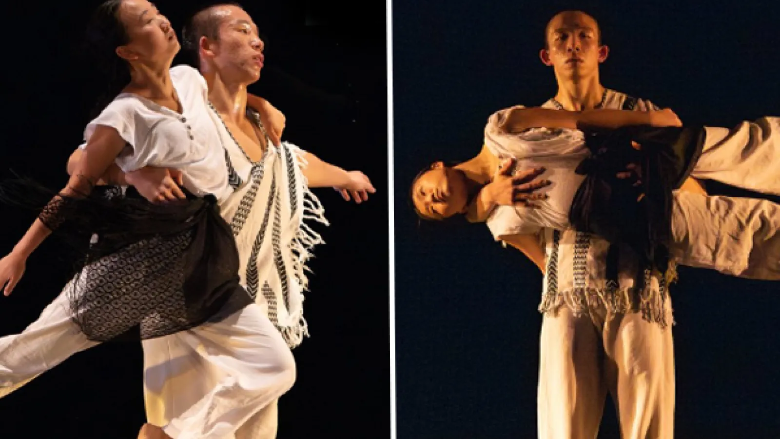 Dancers performing on a stage