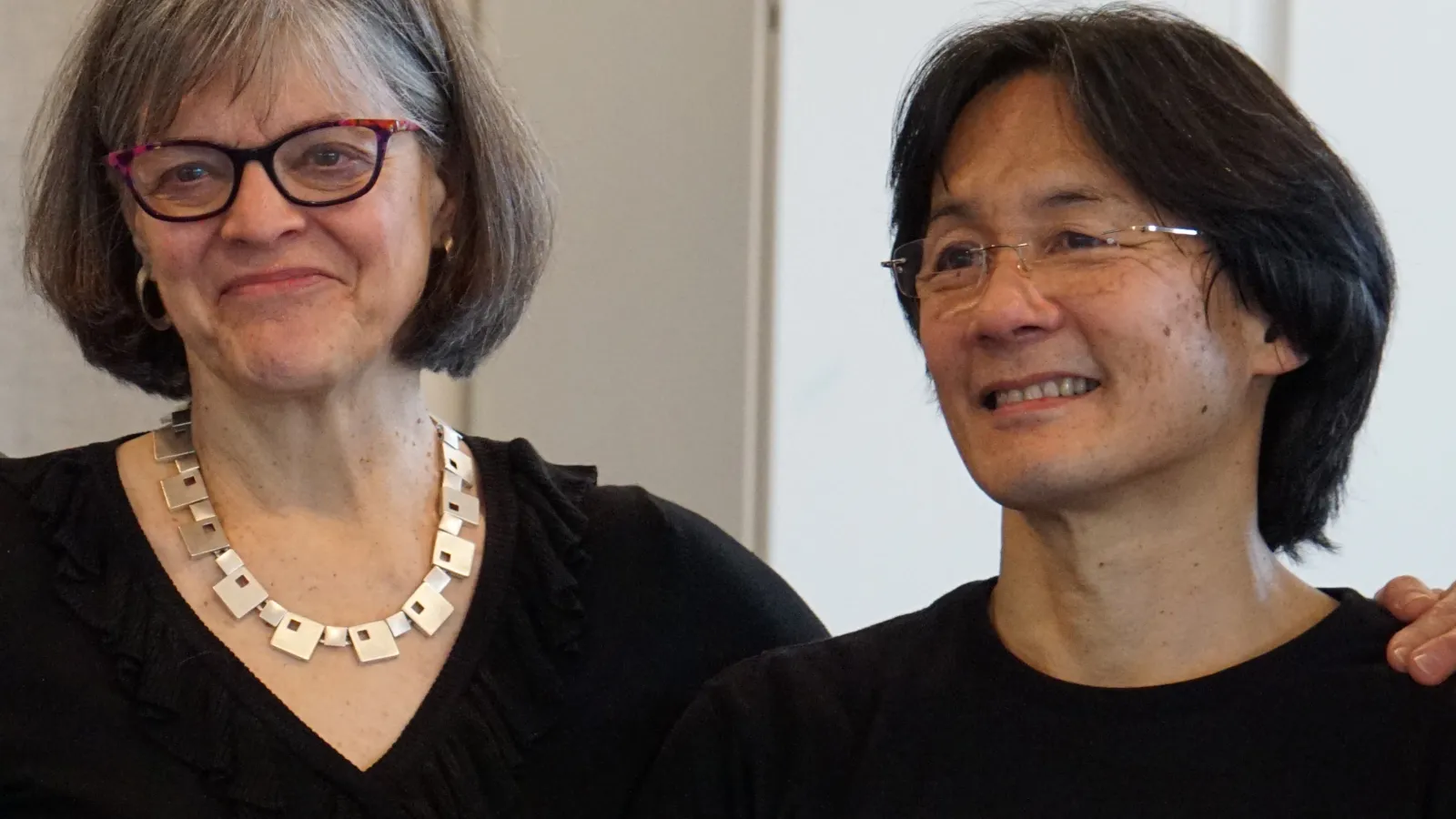 Susan Hadley and Eddie Taketa