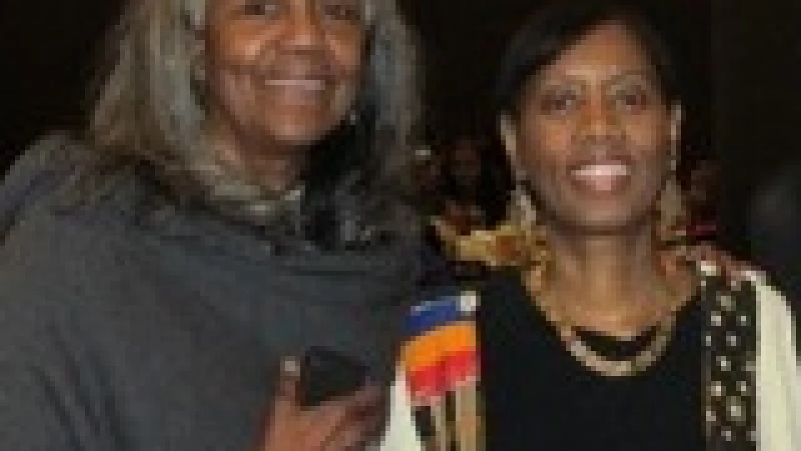 Photo of Dr. Brenda Dixon Gottschild and Dr. Melanye White Dixon