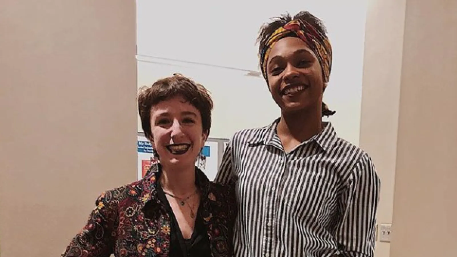 Laura DeAngelis and Brianna Rhodes