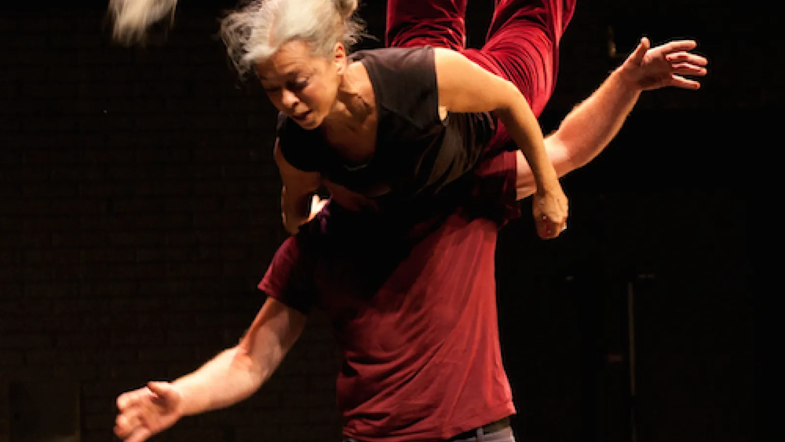 Dancers Nancy Stark Smith and Charlie Morrissey, photo by Ilya Domanov