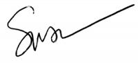 Susan Van Pelt Petry's signature.