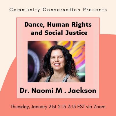 Dance, Human Rights and Social Justice