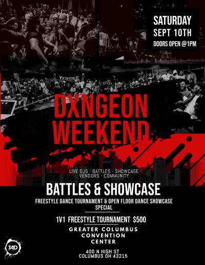Dxngeon Weekend Poster