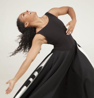 Dancer: Asha Whitfield, Dance Downtown photo by Stephanie Matthews