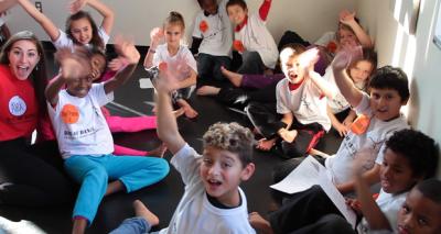 Children participants in Day of Dance. Children participants in Day of Dance.