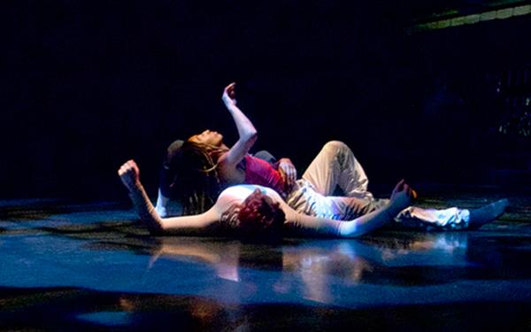 Dancers performing on a stage