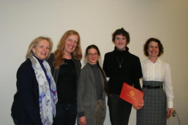 Michael J. Morris received GATA Photo of Michael J. Morris with committee