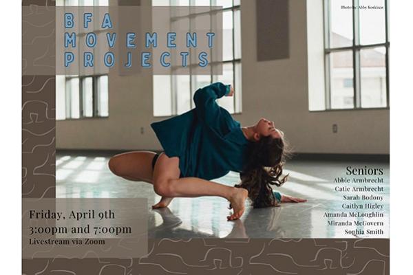 BFA Movement Projects Dancer