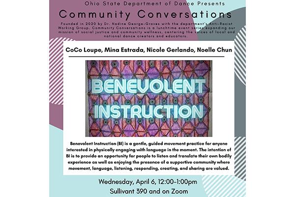 Benevolent Instruction Infographic