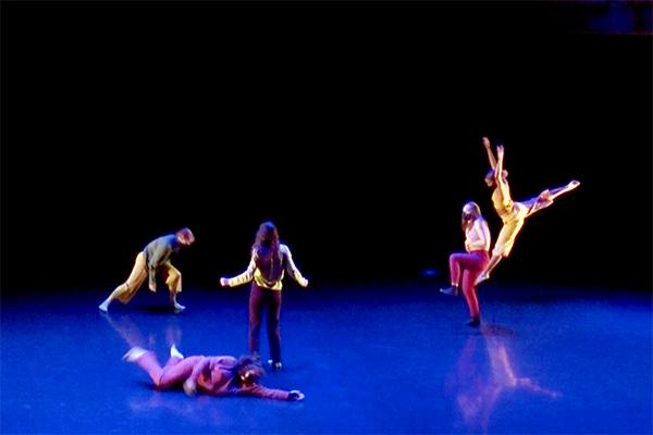 Dancers performing on a stage