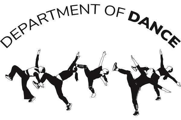 Department of Dance Logo with Dancers 
