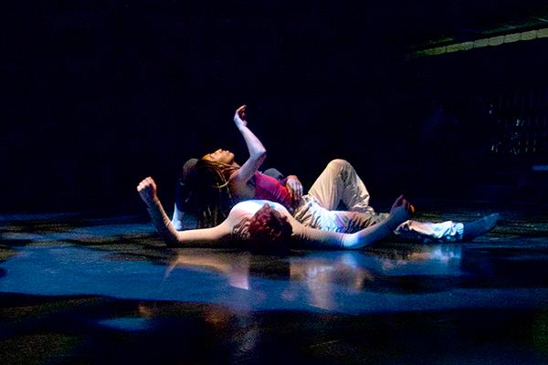Dancers performing on a stage