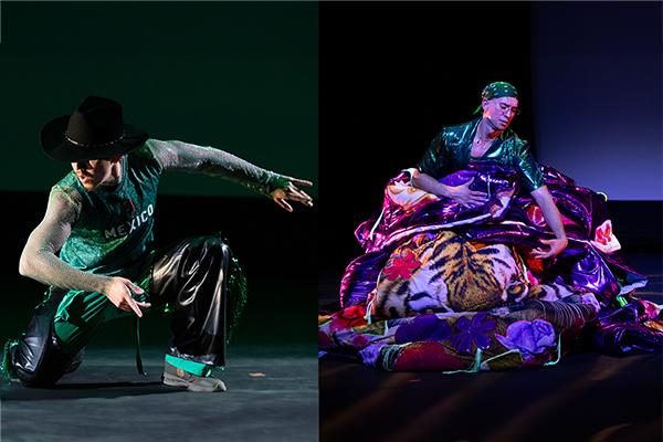 Dancers performing on a stage