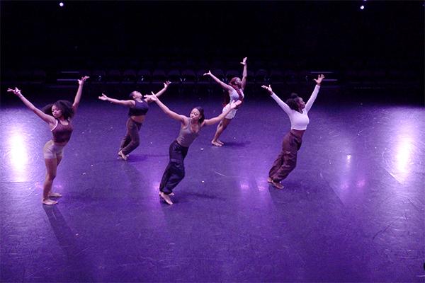 Dancers performing on a stage