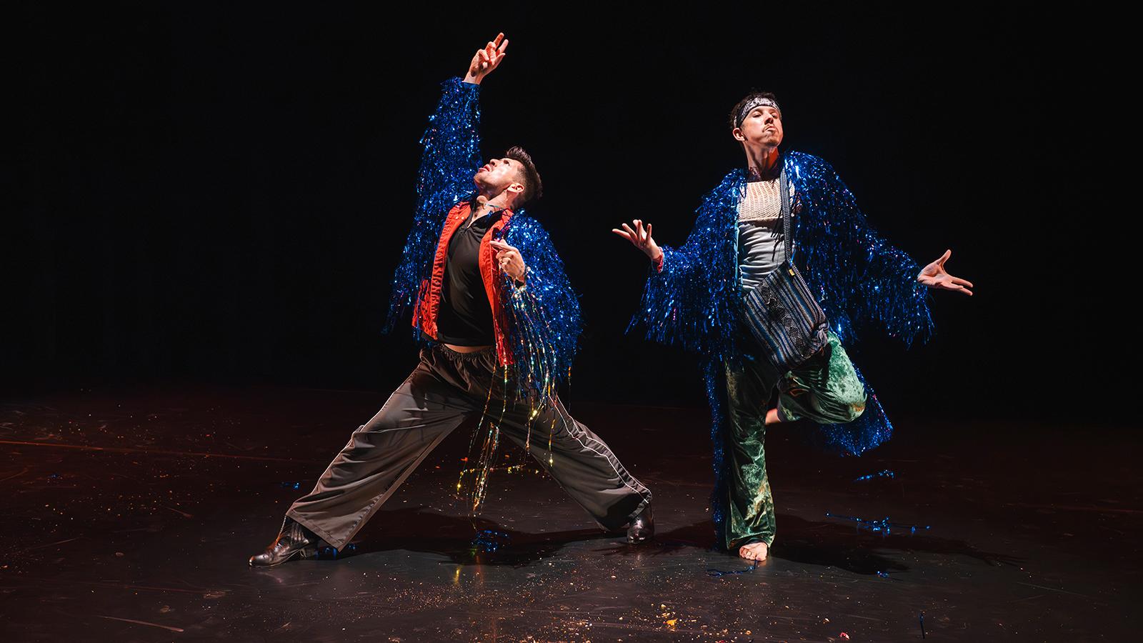 Dancers performing on a stage