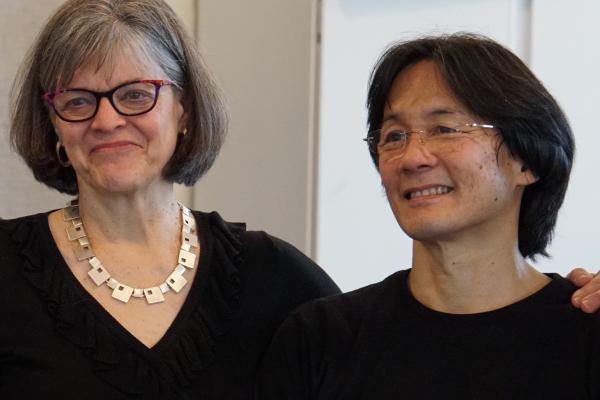 Susan Hadley and Eddie Taketa