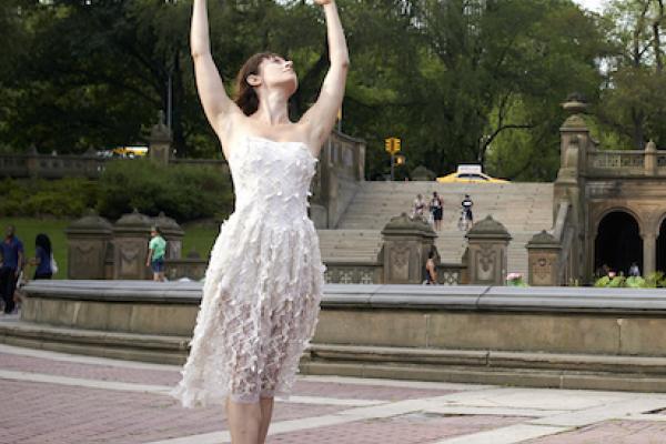 OSU Dance MFA student Anna Massey, photo by Harry Pocius