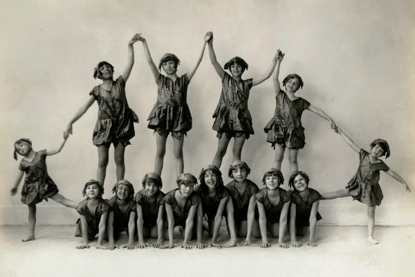 Helen Alkire began her training with Stella J Becker, circa 1920 Helen Alkire began her training with Stella J Becker, circa 1920