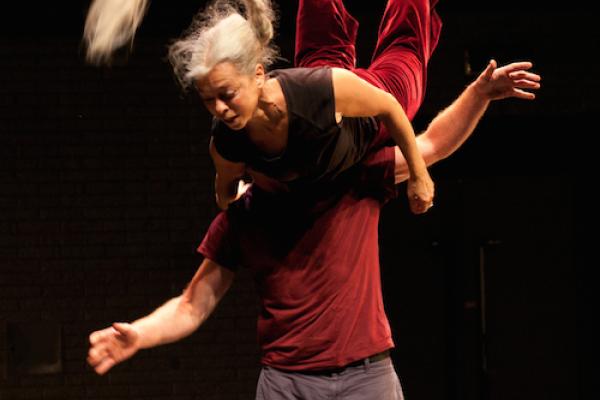 Dancers Nancy Stark Smith and Charlie Morrissey, photo by Ilya Domanov