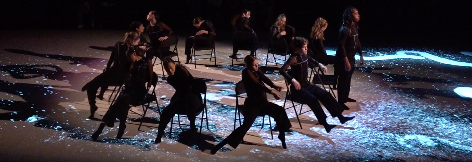 Dancers performing on a stage