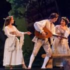 The New York Baroque Dance Company, photo by Frank Wing from opera-ballet Le Temple de la Gloire by Jean Philippe Rameau, Stage director/choreographer: Catherine Turocy